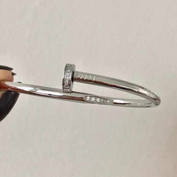 Nail Zirconia Bracelet Classic Model - Picture 13 of 16